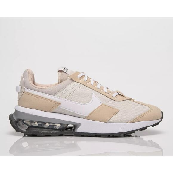 Nike Air Max Pre-Day Sneakers Light Bone Sand White Running Shoes Size 8 - Picture 1 of 9